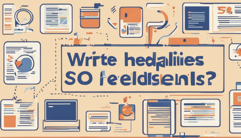 How To Write SEO Headlines